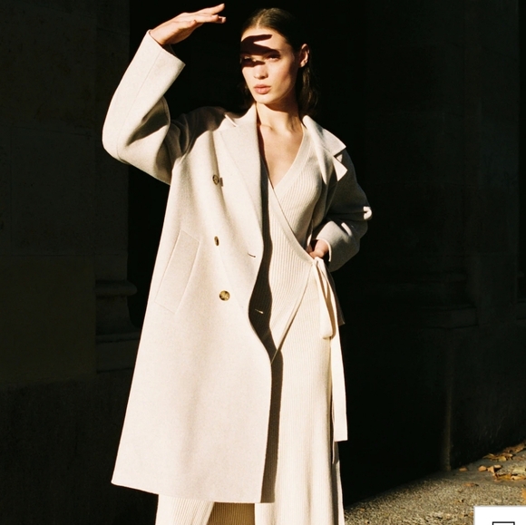 Mango Handmade Oversized Coat - Picture 6 of 6